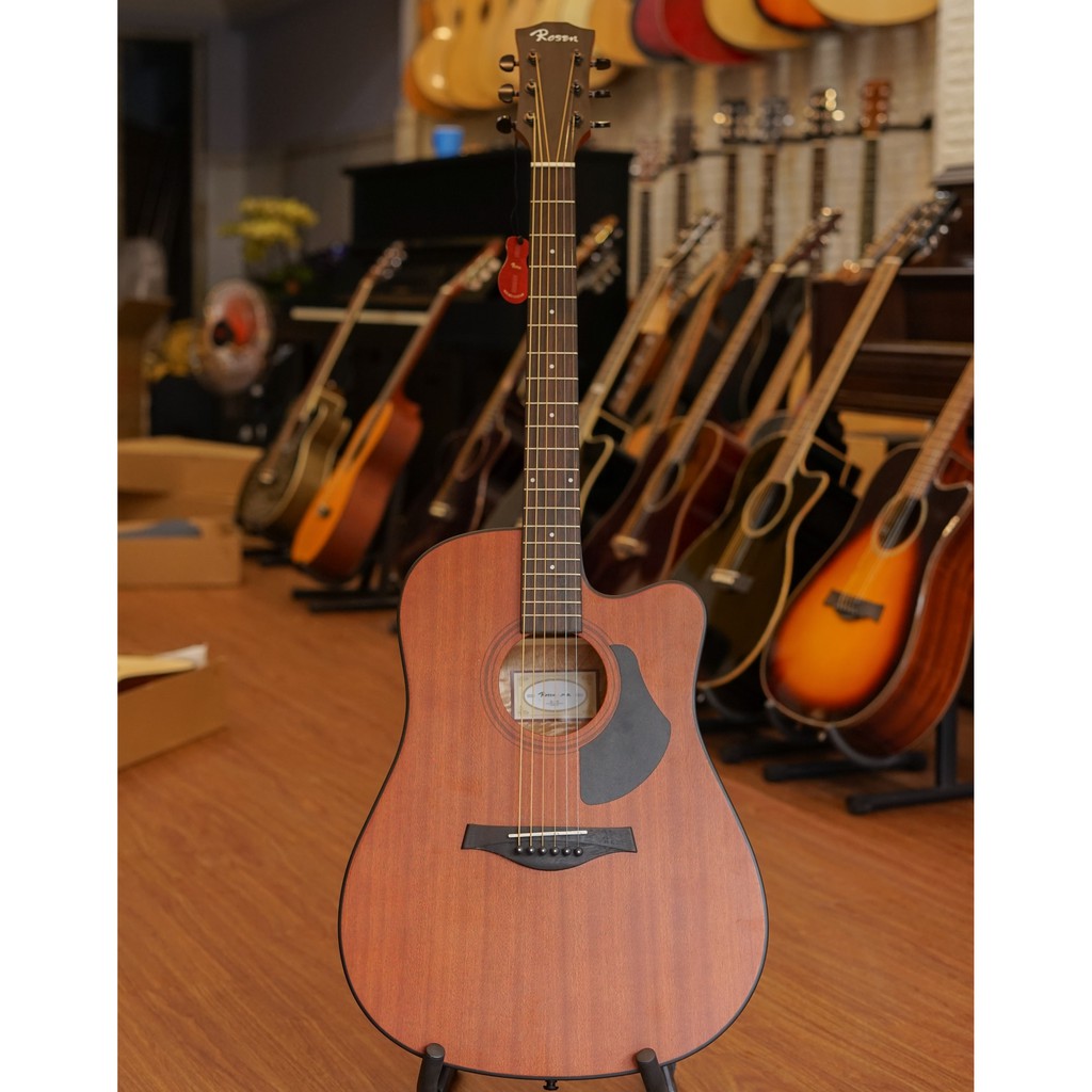 mua đàn guitar acoustic rosen g15 full solid mahogany